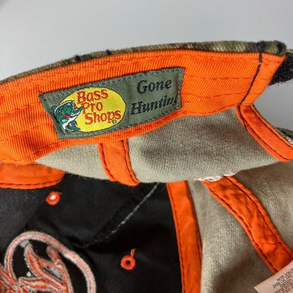 Red Head Bass Pro Shops Camo Camouflage Adjustable Hat - Picture 11 of 11